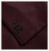 Burgundy Slim-Fit Wool and Cashmere-Blend Jacket