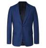 Navy Soho Slim-Fit Wool and Mohair-Blend Jacket