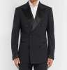 Midnight-Blue Shelton Slim-Fit Double-Breasted Super 120s Wool Tuxedo Jacket