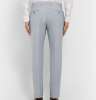 Stone Slim-Fit Mohair and Wool-Blend Trousers